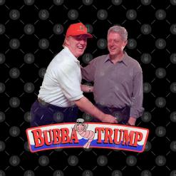 A couple of men standing next to each other in front of a sign.